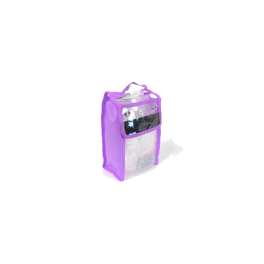 Dimatex transparente Tasche Cristal S - violett