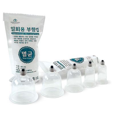 Einweg Schröpfkopf-Set, 5Stk - ⌀3.7cm