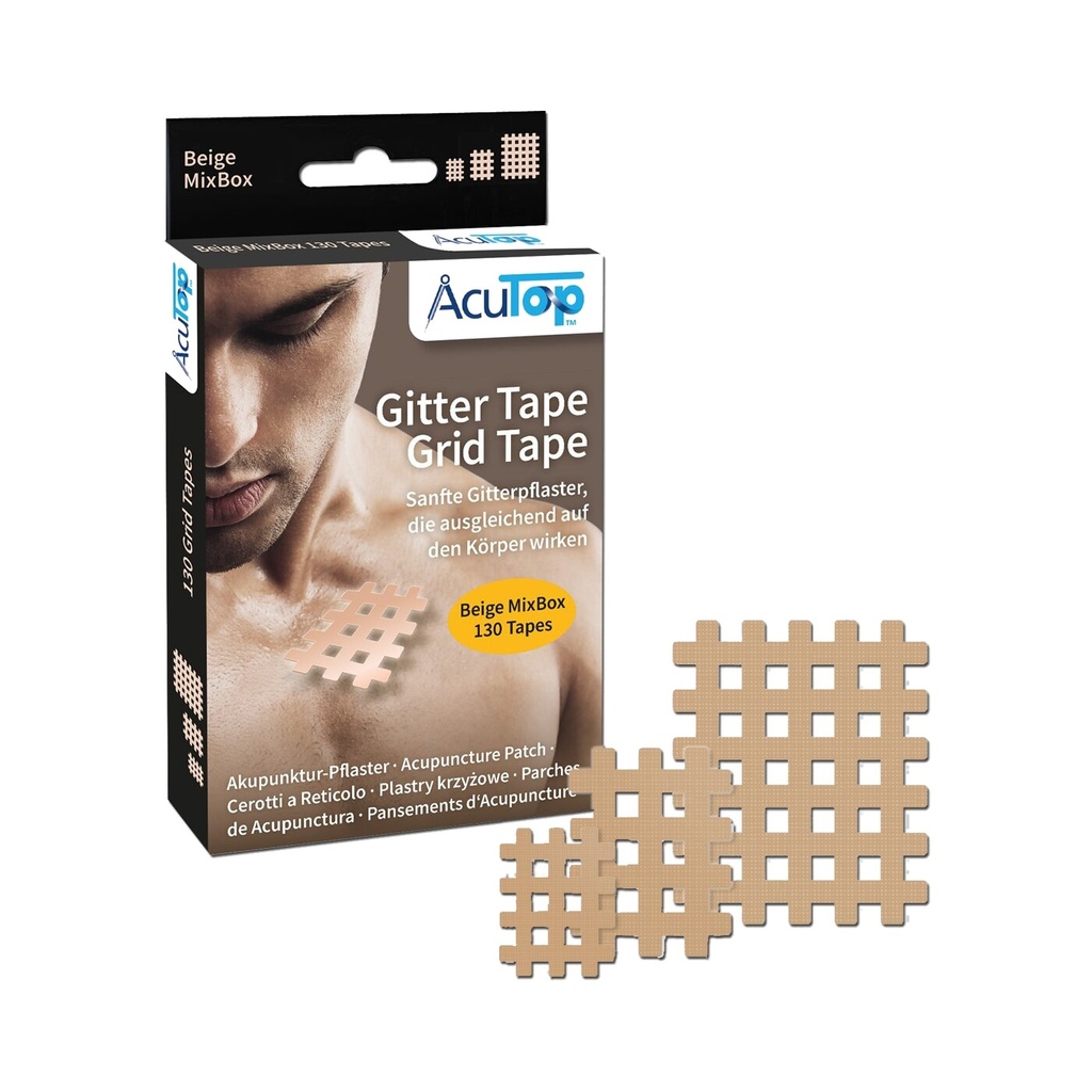AcuTop Gittertape - S/M/L - beige