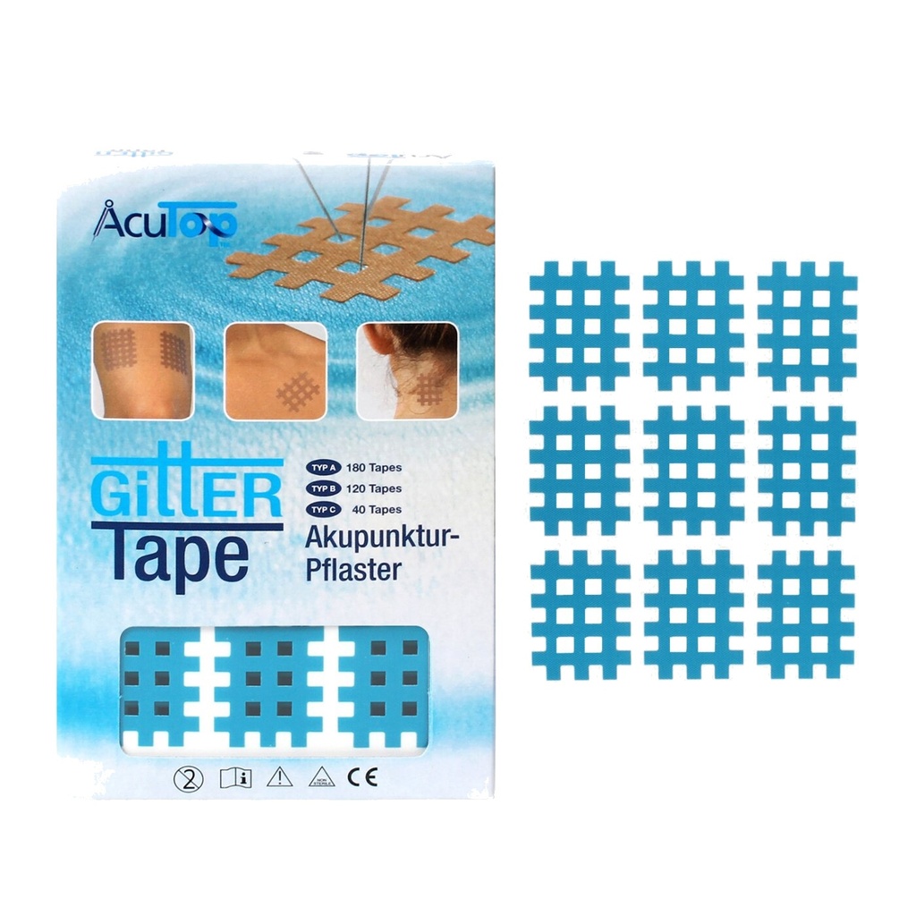 AcuTop Gittertape - S - blau