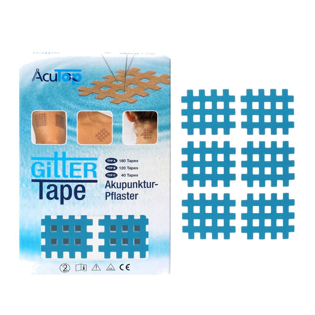 AcuTop Gittertape - M - blau