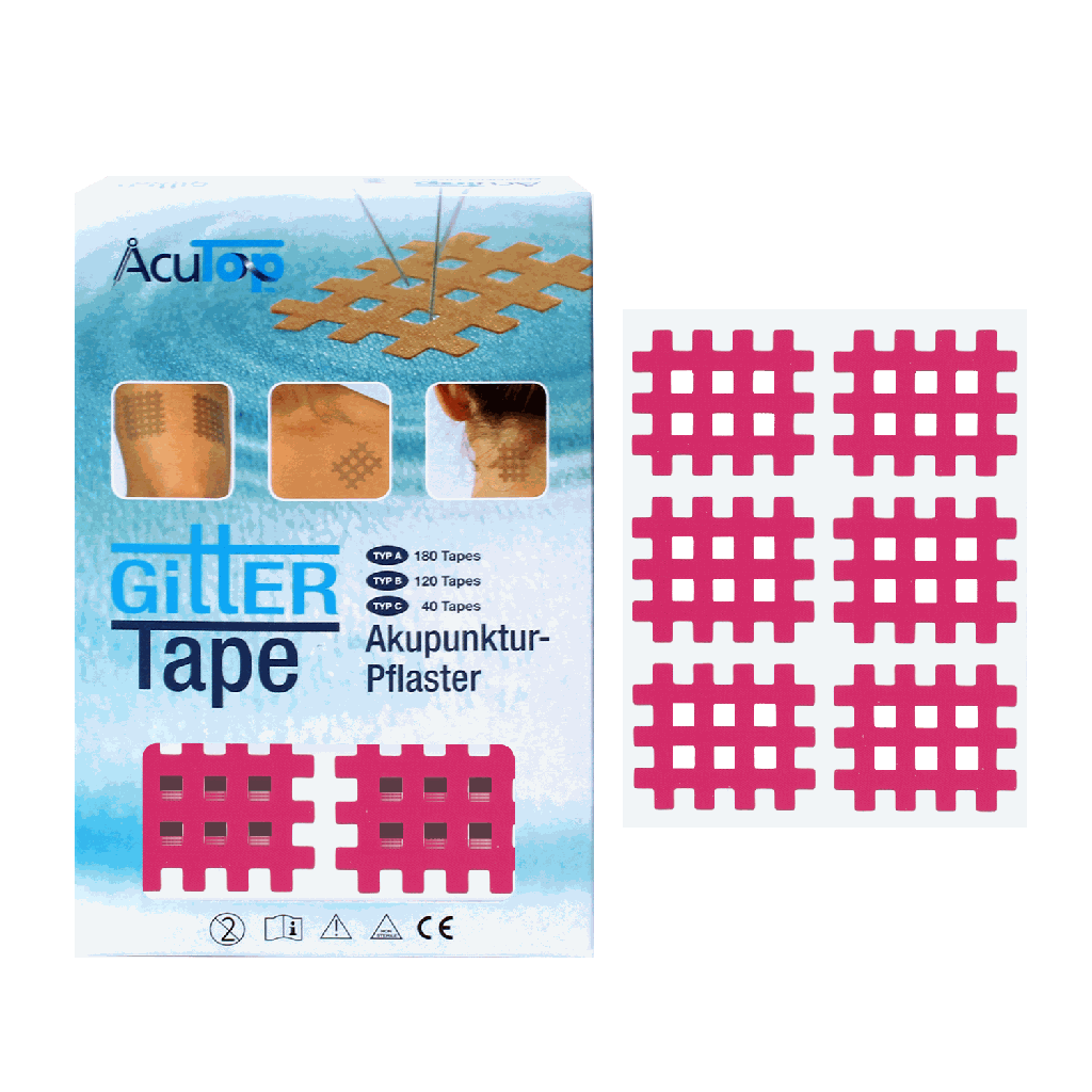 AcuTop Gittertape - M - pink