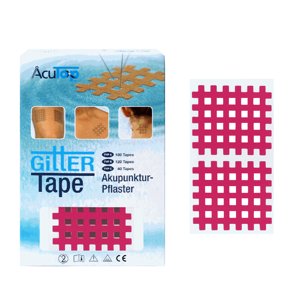 AcuTop Gittertape - L - pink