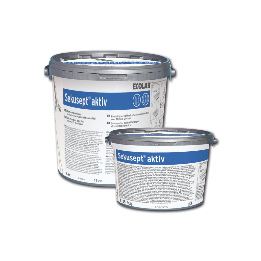 Sekusept aktiv Desinfektion/Reinigung 1.5 Kg Eimer