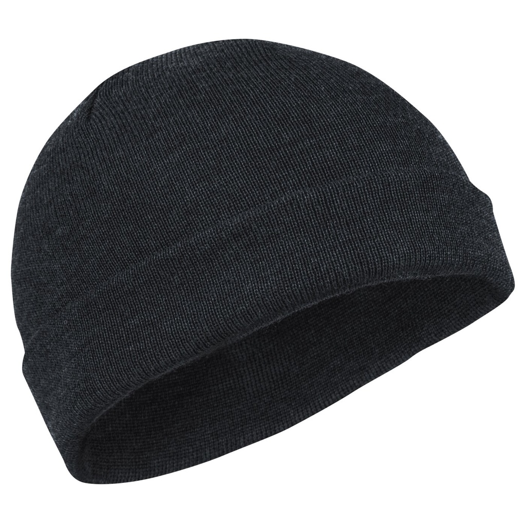 Elbe Commando Rollmütze Merino Kurz - anthrazit
