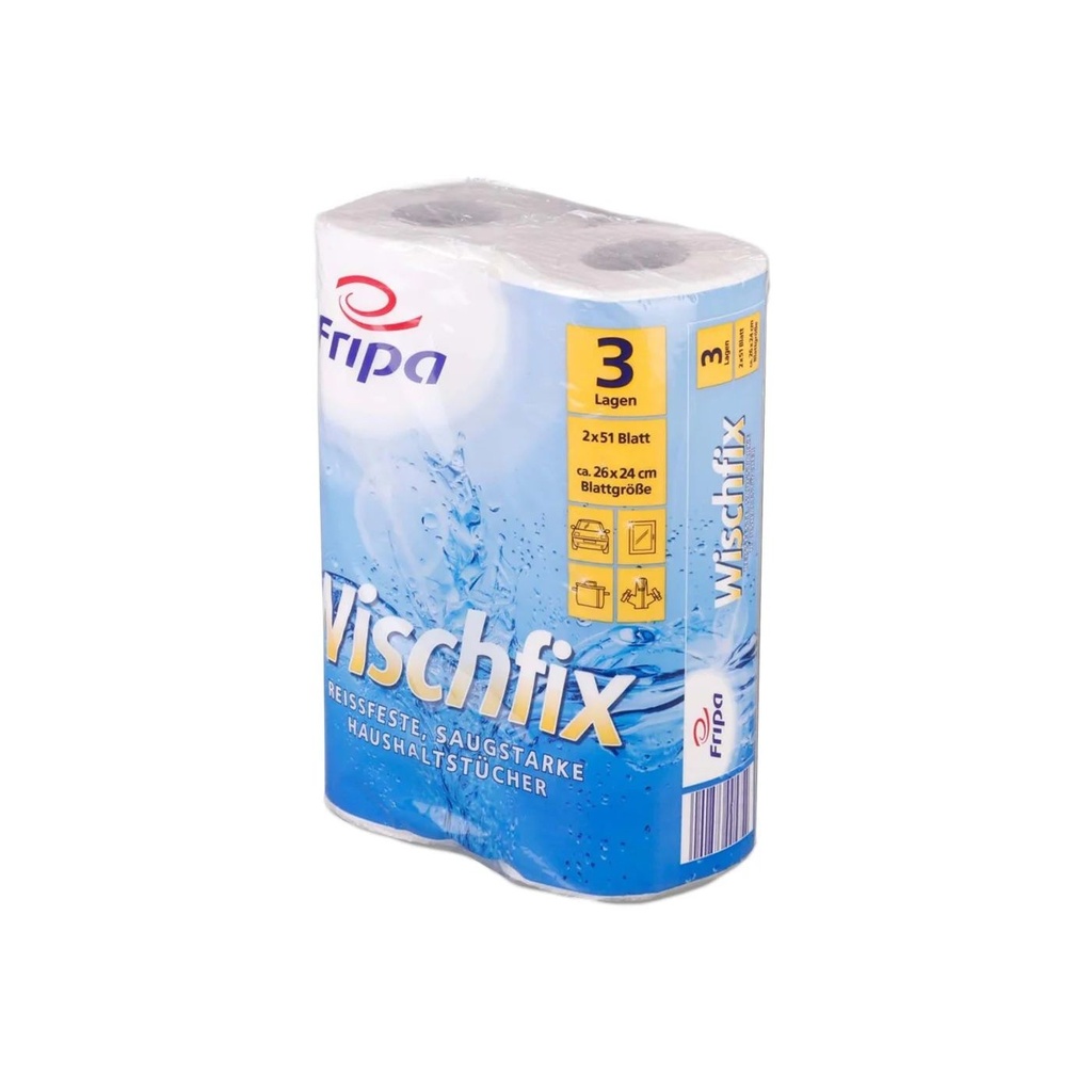 Wischfix Labortücher 3lg, 32 Rollen