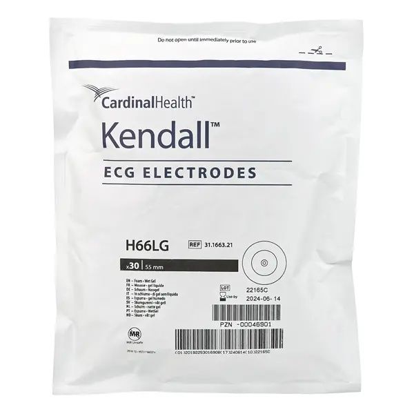 Kendall Arbo H 66 LG Klebeelektroden, 55mm, 300 Stk. - 300 Stk