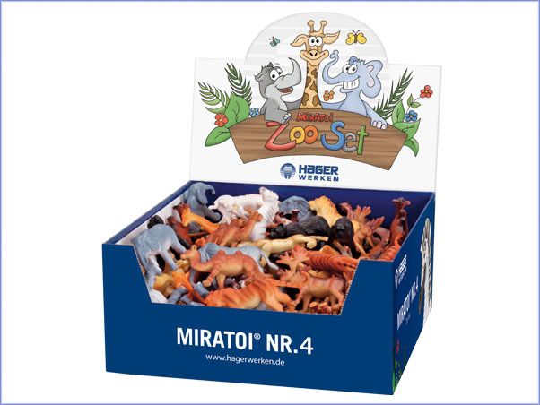 Spielzeug Miratoi 4, 100 Zootiere