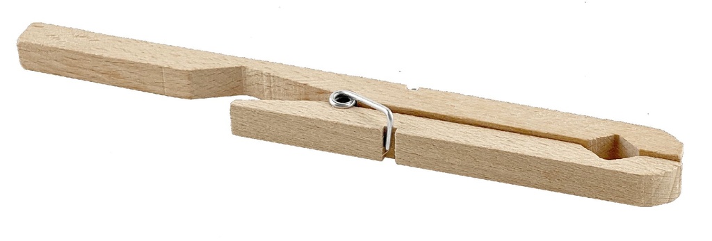 Reagenzglashalter aus Holz