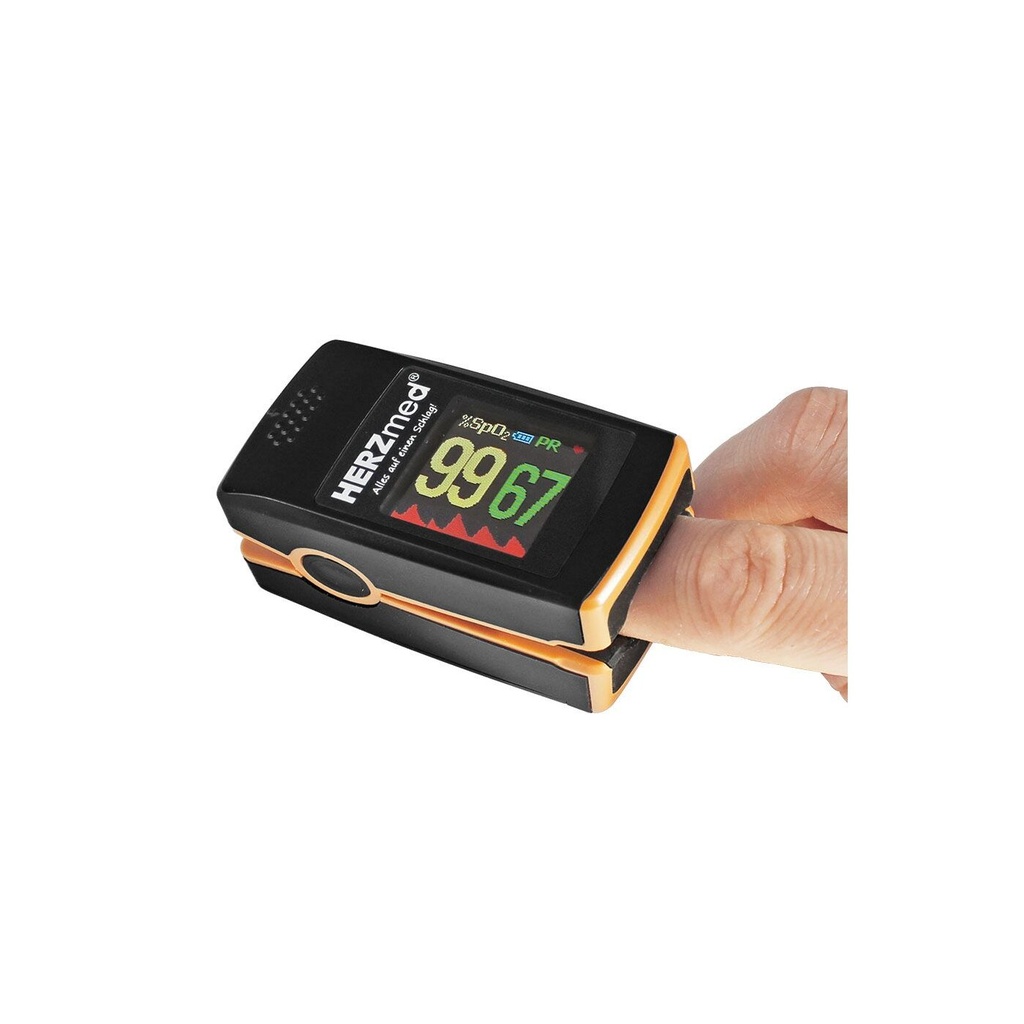 HERZmed Fingerpulsoximeter - Fingerpulsoximeter PC 60E