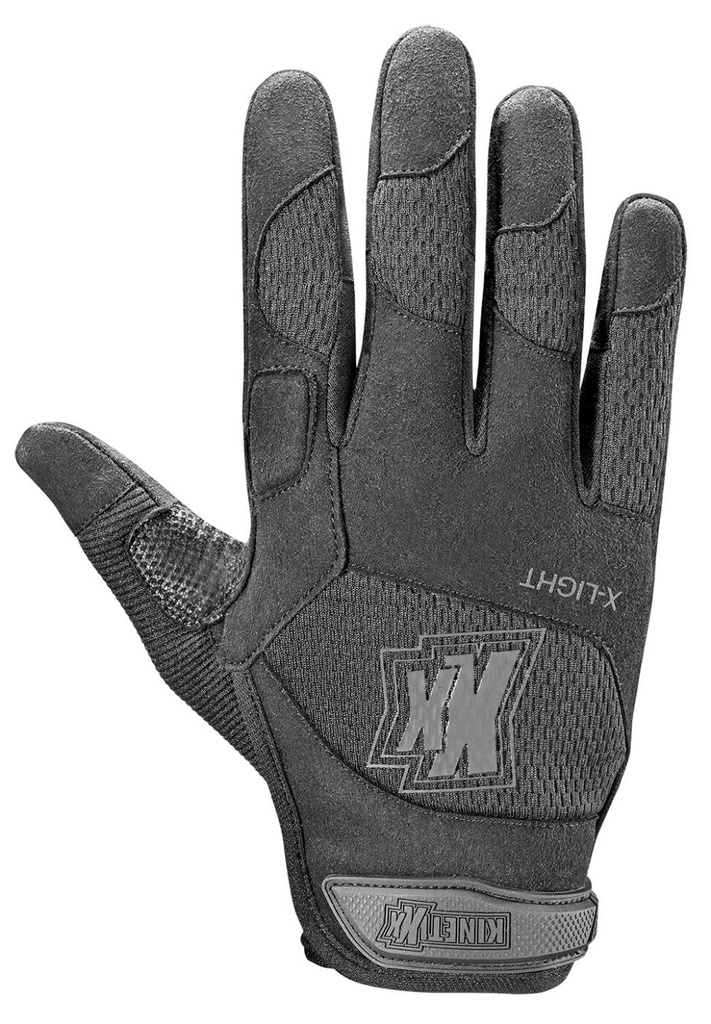 Kinetixx X-Light Einsatzhandschuh Atmungsaktiv - schwarz - L