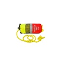 Lifeguard Pro Wurfsack mit 20m Leine, neon-gelb