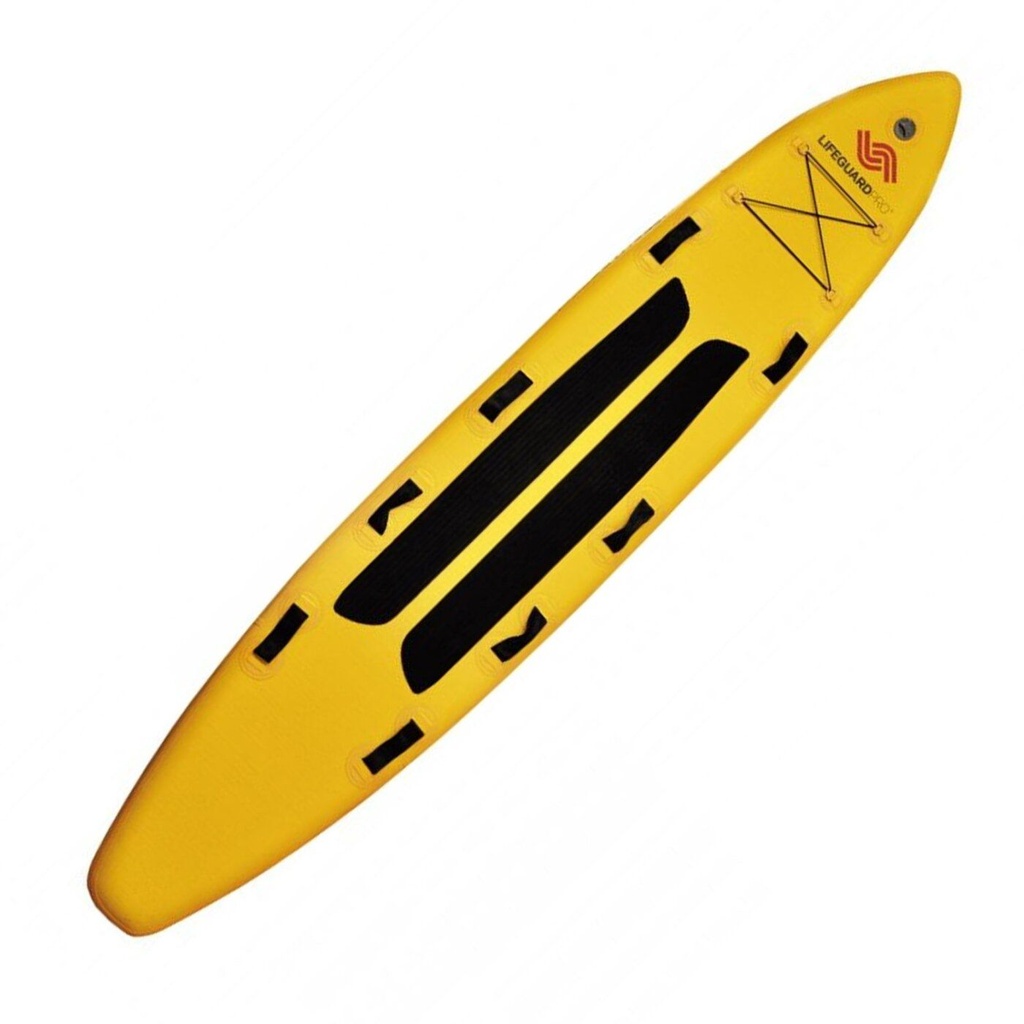 Lifeguard Pro aufblasbares Rettungsbrett, gelb