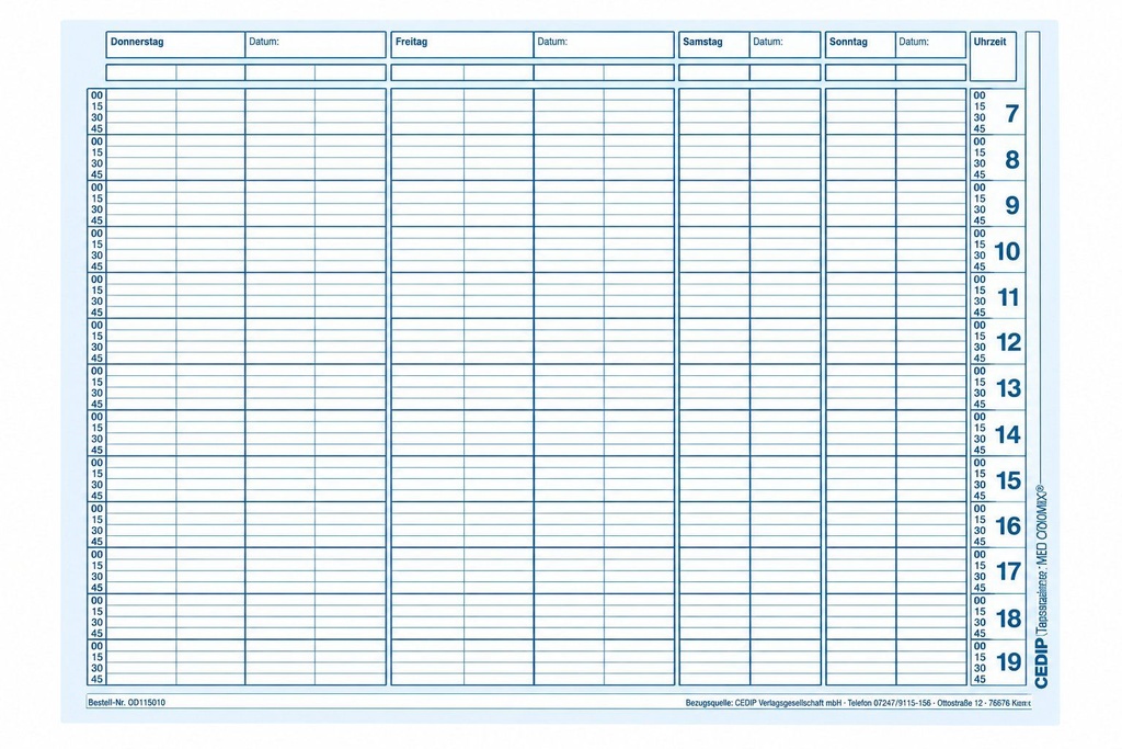 MED COMPACT Terminplaner