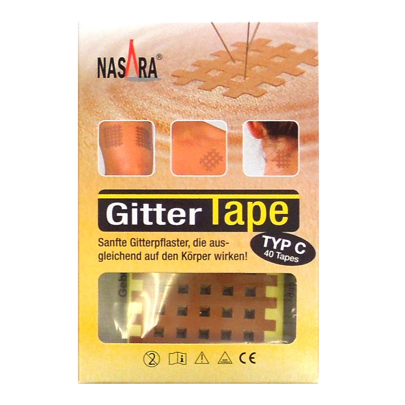 Nasara Gitter-Tape - gross