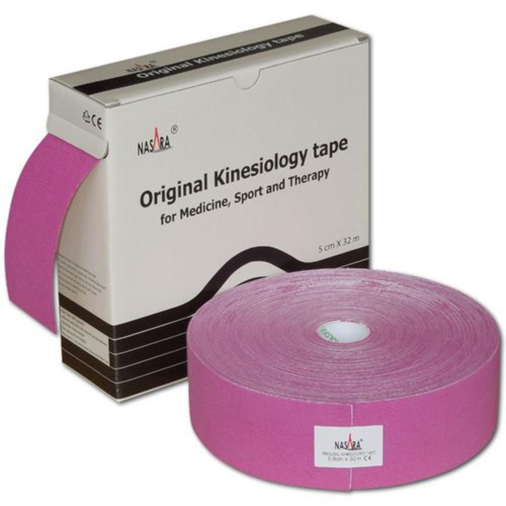 Nasara Kinesiology Tape XXL 5cmx32m - violett