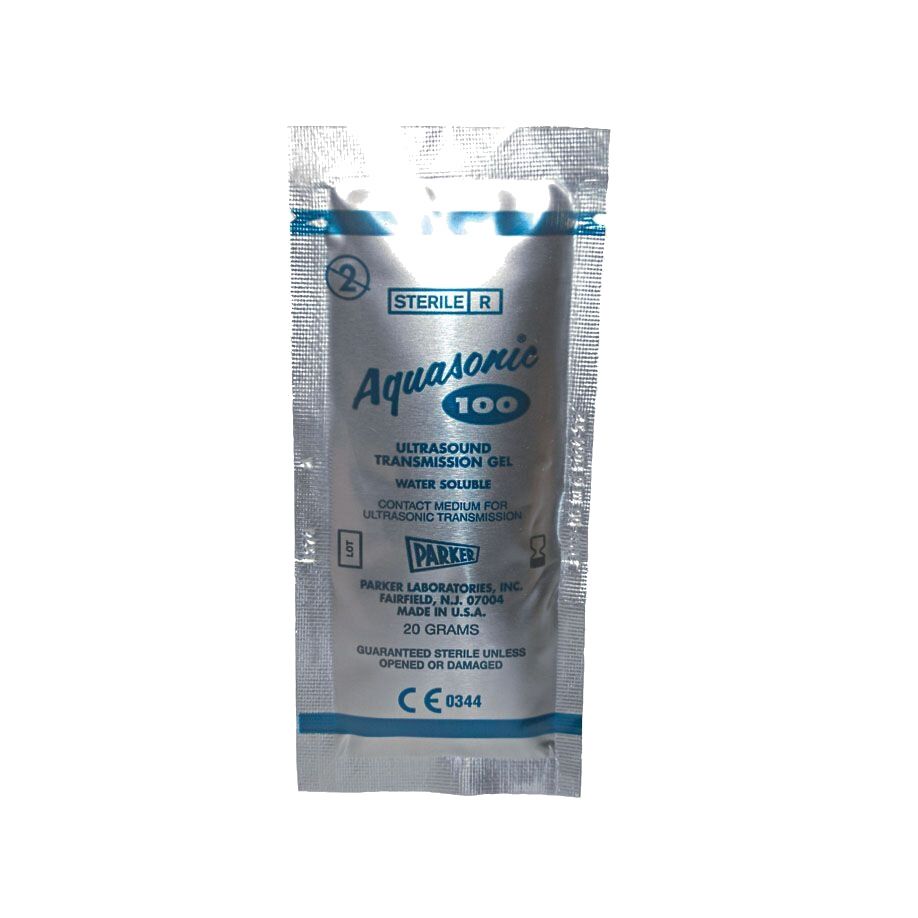 Aquasonic 100 steril Ultraschall- Kontaktgel, 48 Stk.