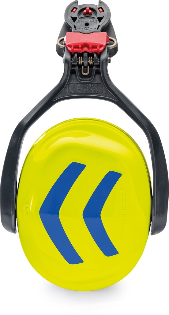 Protos Gehörschutz mit Bügel - gelb/blau