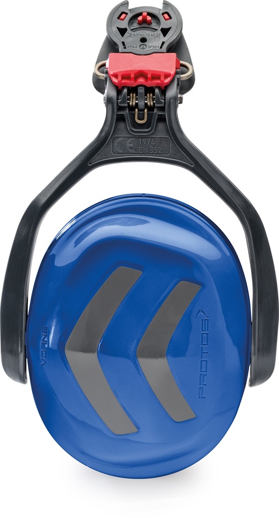 Protos Gehörschutz mit Bügel - grau/blau