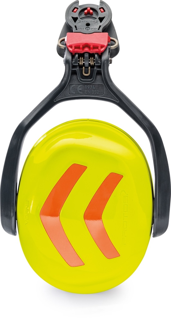 Protos Gehörschutz mit Bügel - gelb/orange