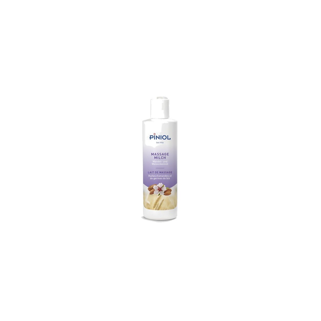 Piniol Massagemilch mit Mandel- und Weizenkeimöl - 250ml
