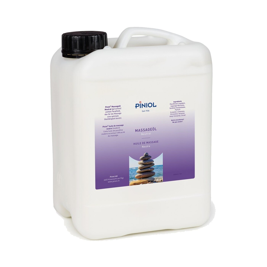 Piniol Massageöl Neutral - 5L