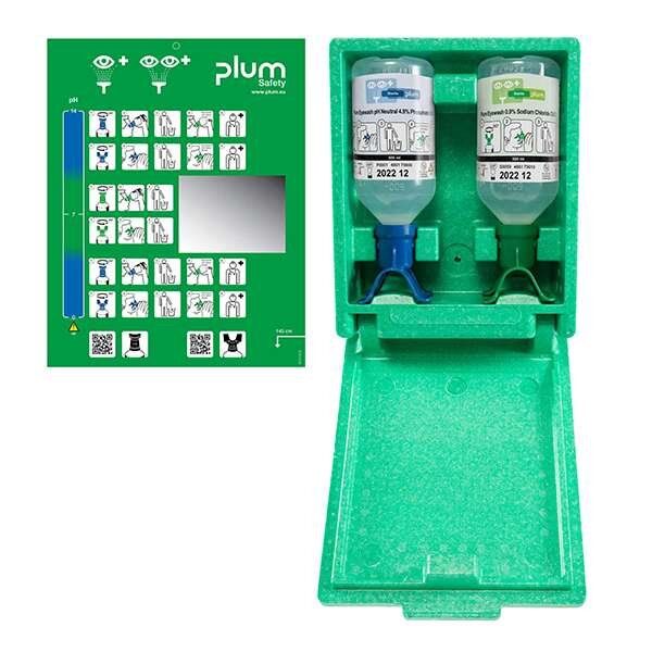 Plum Kombi-Box DUO mit 1x500ml NaCl 0.9% DUO, 500ml pH-neutral DUO