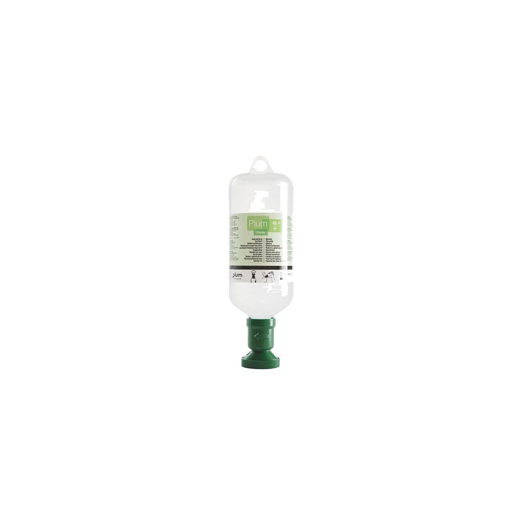 Augenspülflasche Plum 1000ml NaCl 0.9%