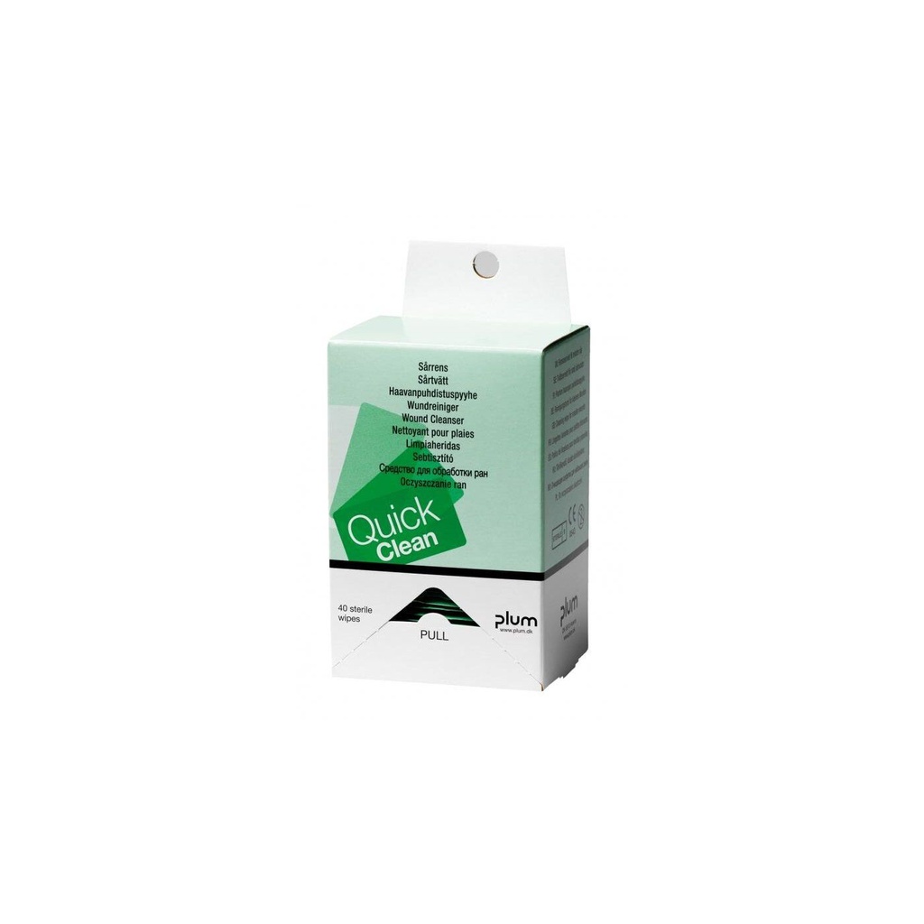 Plum Quickclean Wundreinigungstücher, 40Stk