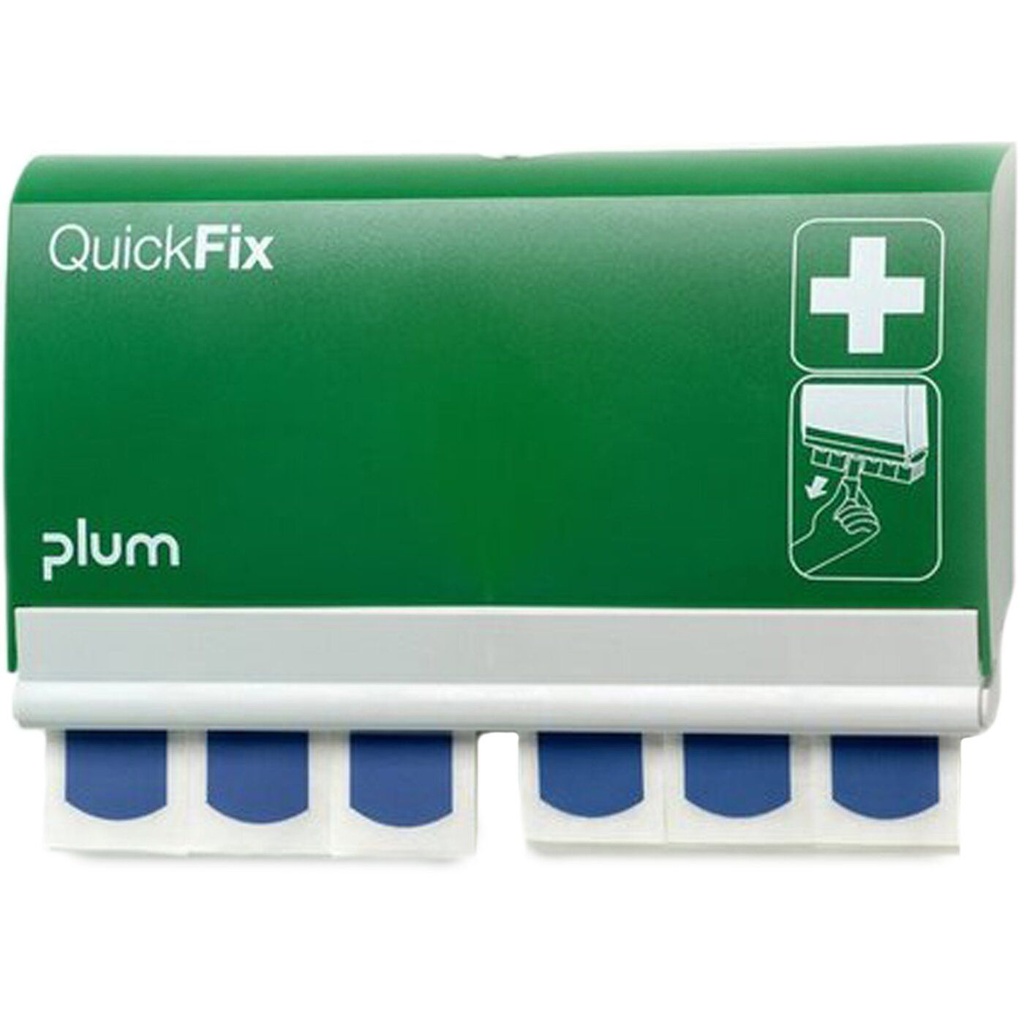 Plum Pflasterspender Quickfix Gastro detectable, blau