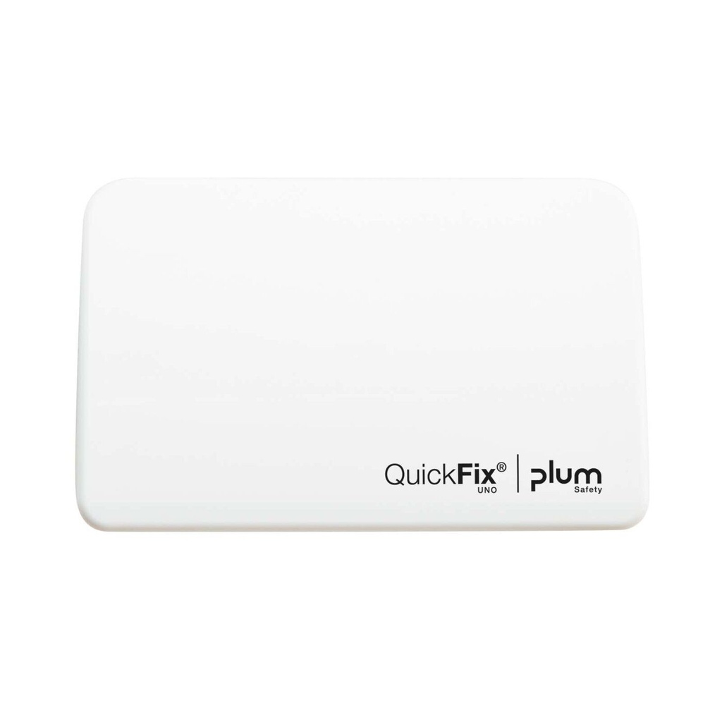 Plum QuickFix UNO Pflasterspender, leer, weiss