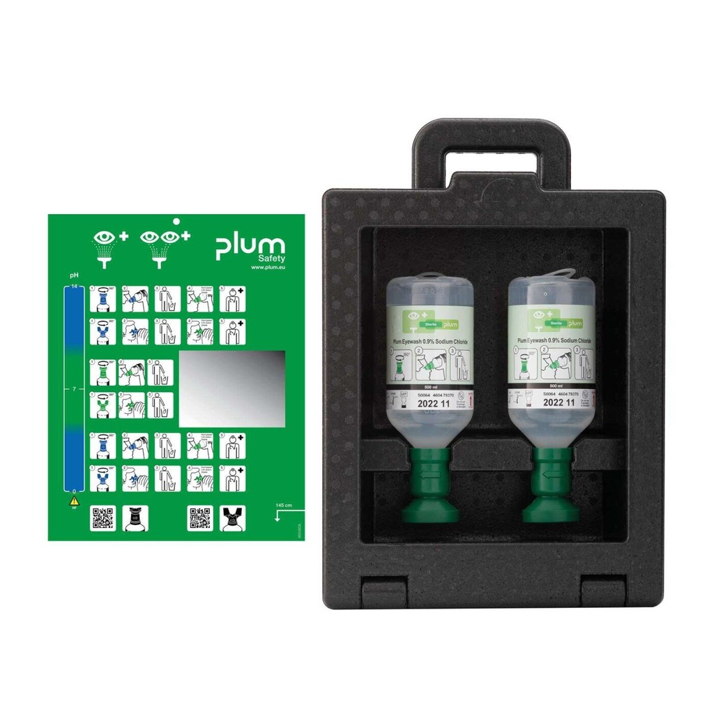 Plum iBox 2 mit 2x500ml NaCl 0.9%