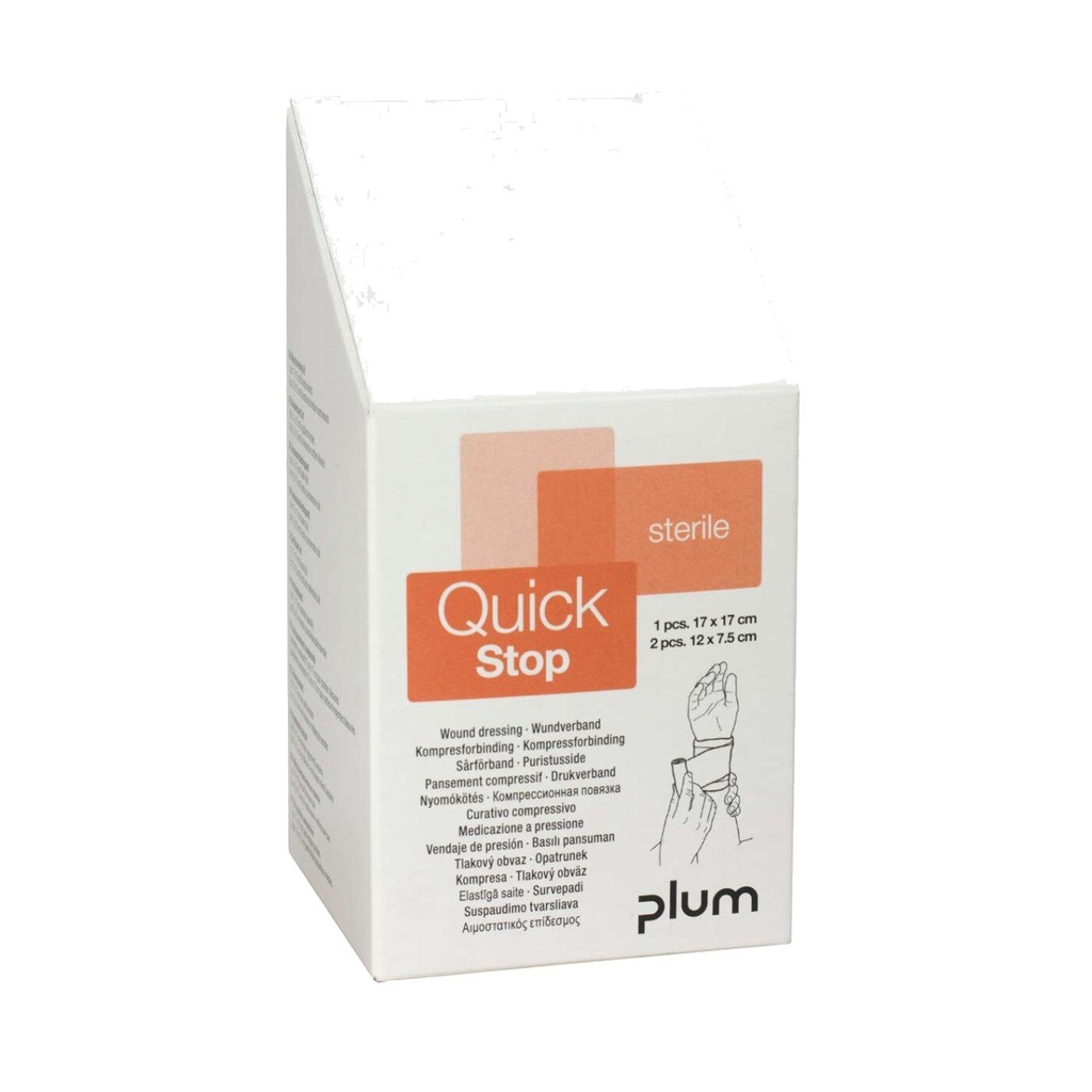 Plum Quick Stop Wundverbandset, 3 Stk.