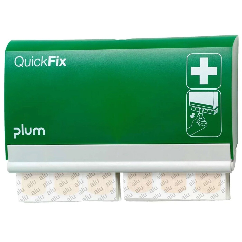 Plum Pflasterspender Quickfix, 90 Pflaster, alu