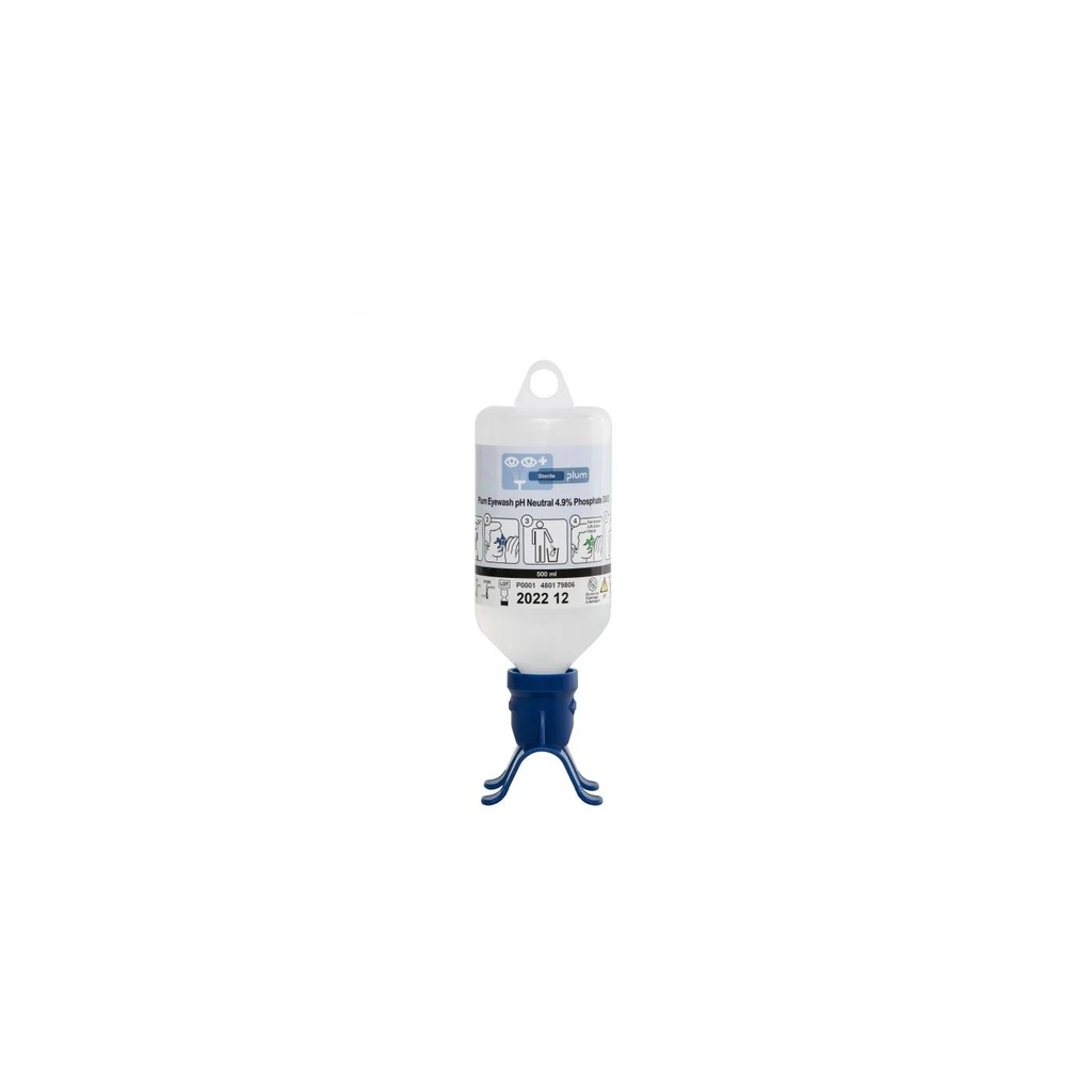 Plum Augenspülflasche 500ml pH-Neutral DUO