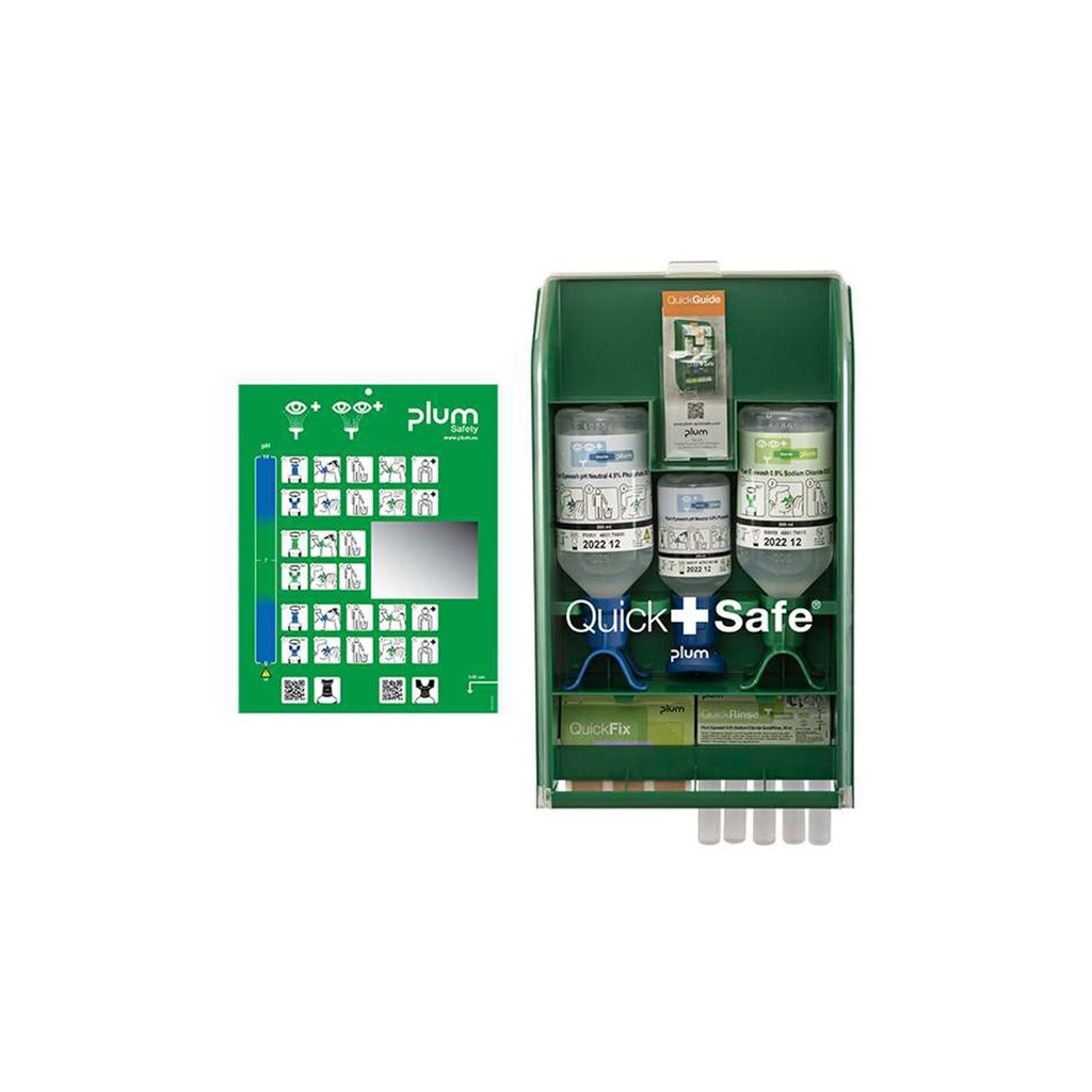 Plum Quicksafe Chemie Erste-Hilfe Station, gefüllt