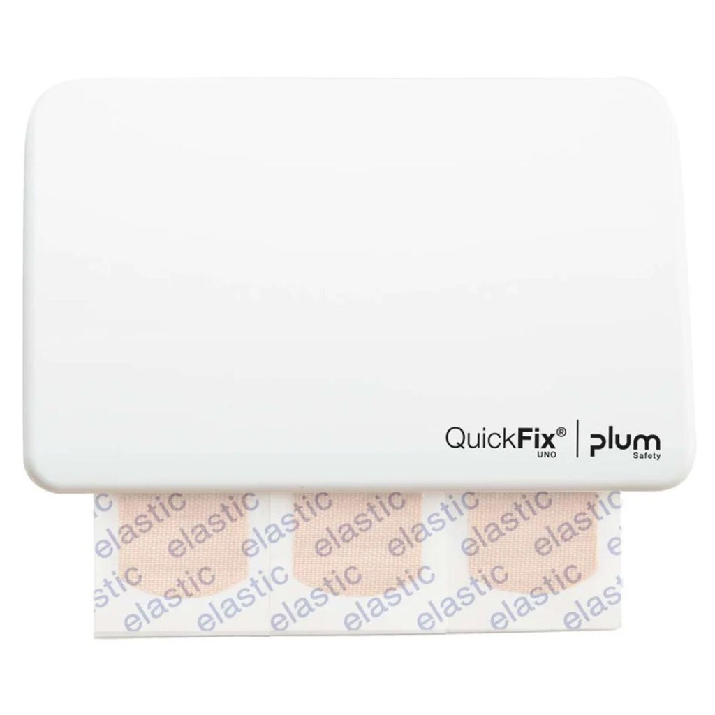 Plum QuickFix UNO Pflasterspender weiss, elastisch, 45Stk