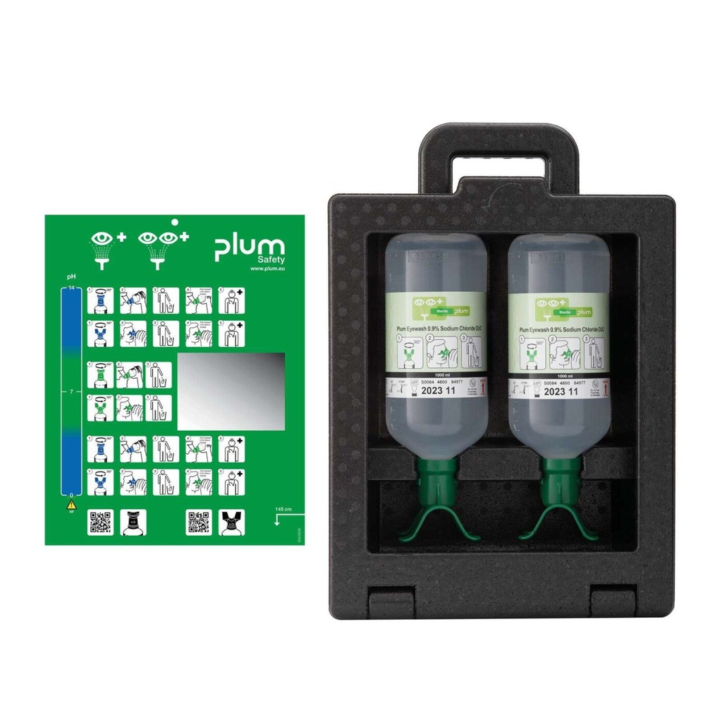 Plum iBox 2 mit 2x 1000ml NaCl 0.9% DUO