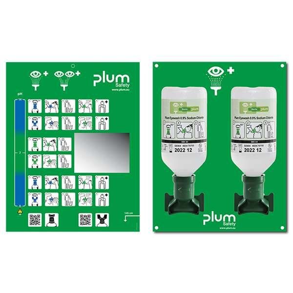 Plum Augenspülstation 2x500ml NaCl 0.9%
