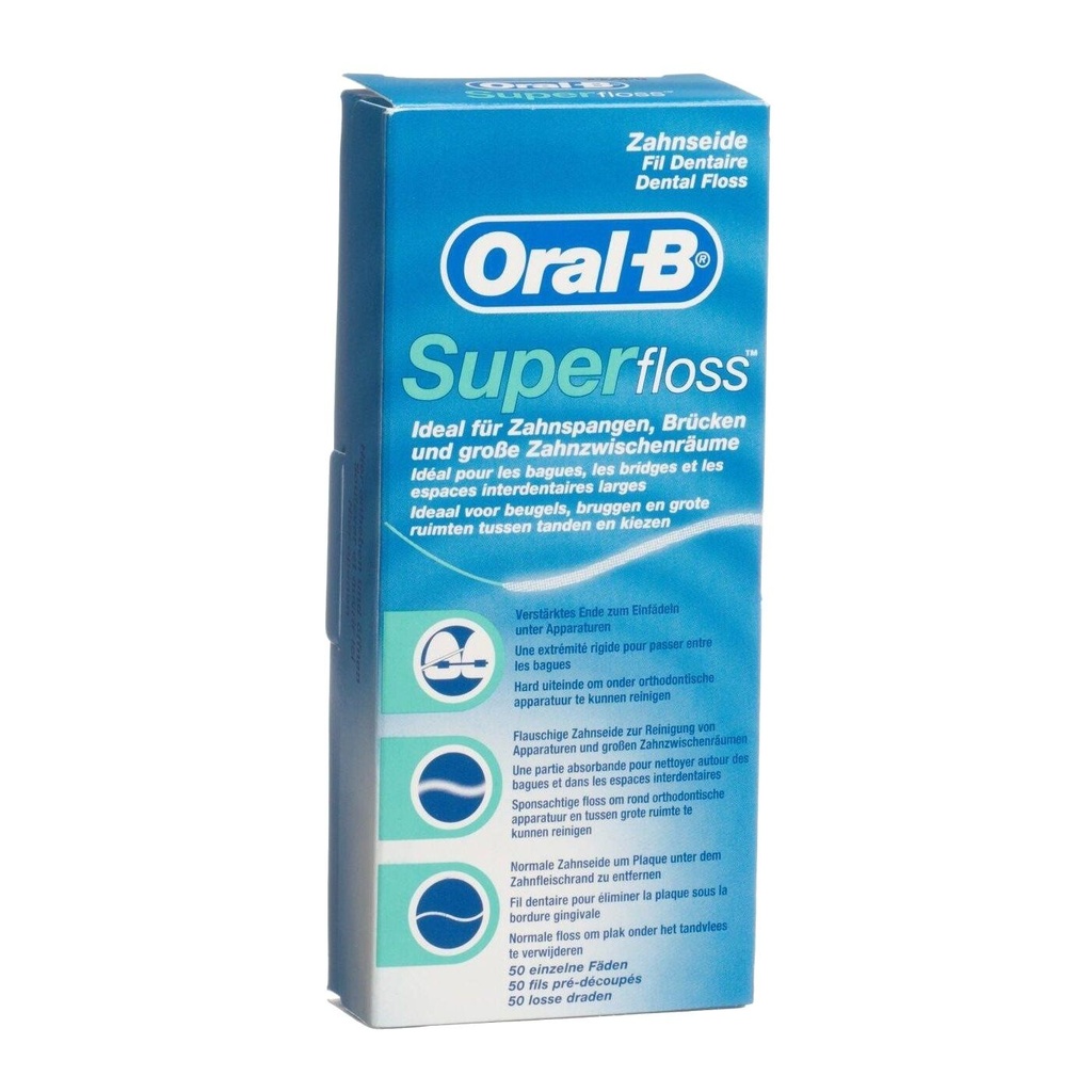 Oral B Superfloss, Zahnseide