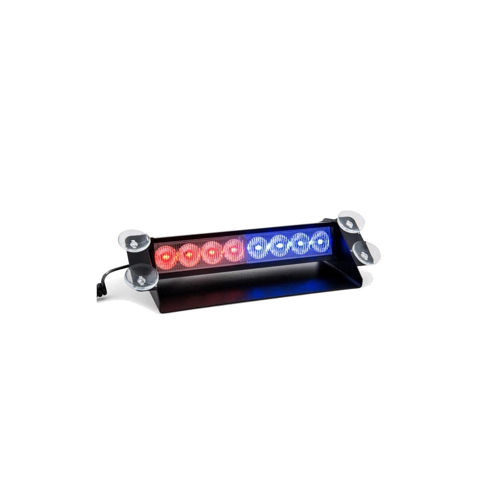 Raptor Frontblitzer Shark 8W - rot-blau