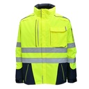 Rescuewear Midi-Parker Dynamic Hi-Vis Klasse 3 navybla/neongelb L