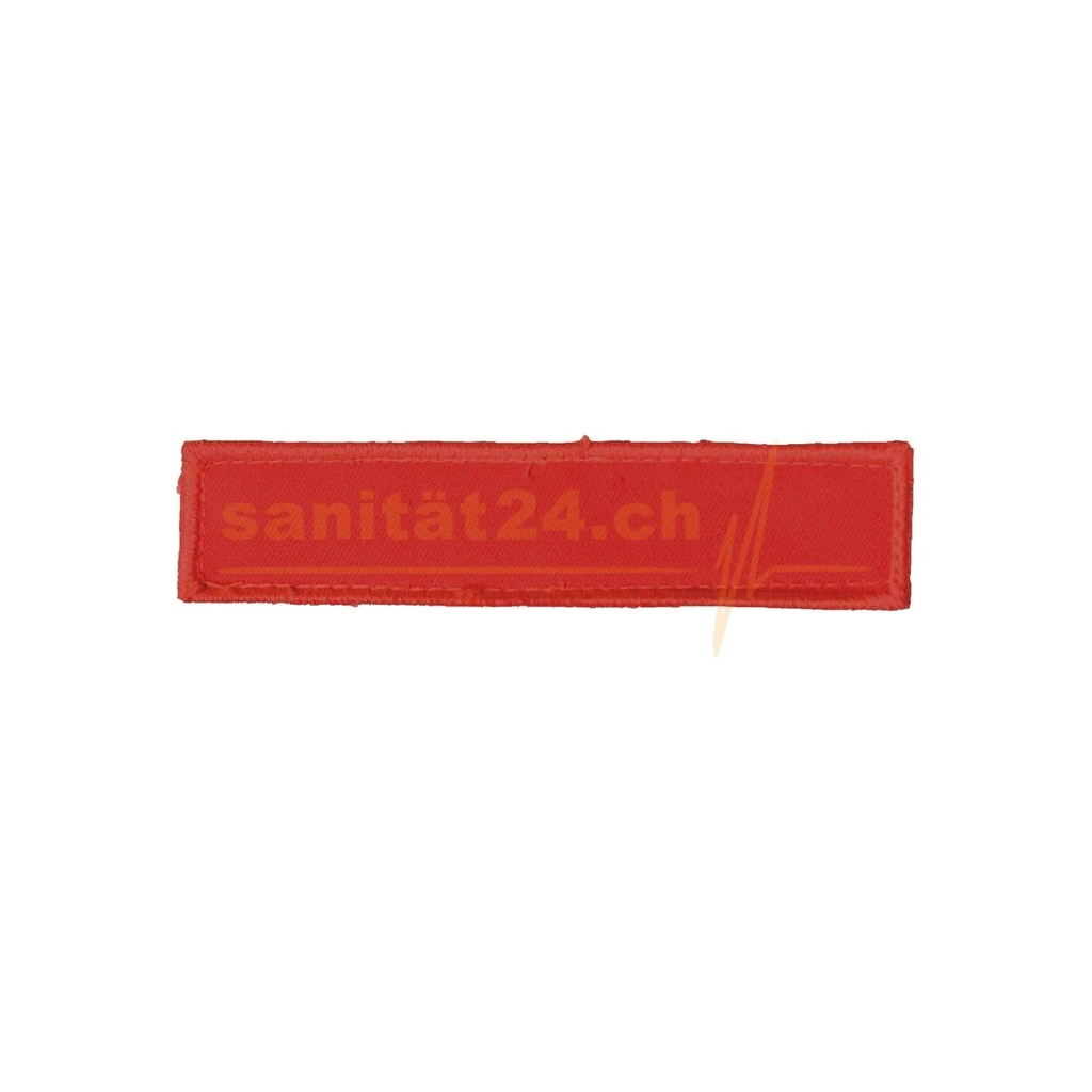 Brustschild Fluor Rot Bedruckt in einer Wunschfarbe