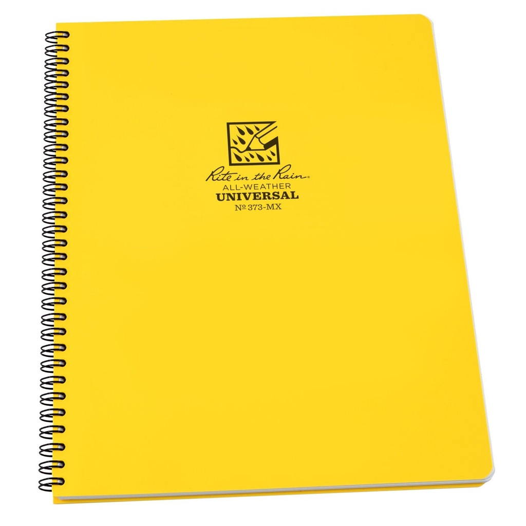 Rite in the Rain Notizbuch Side-Spiral LG - gelb
