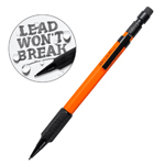 Rite in the Rain Mechanischer Klick-Bleistift 13 dunkle Mine - orange