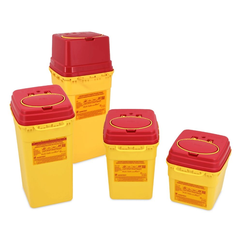 Multi-Safe euroMatic Kanülensammler euroMatic 6000; 6L Durchmesser 17.3x33.0cm