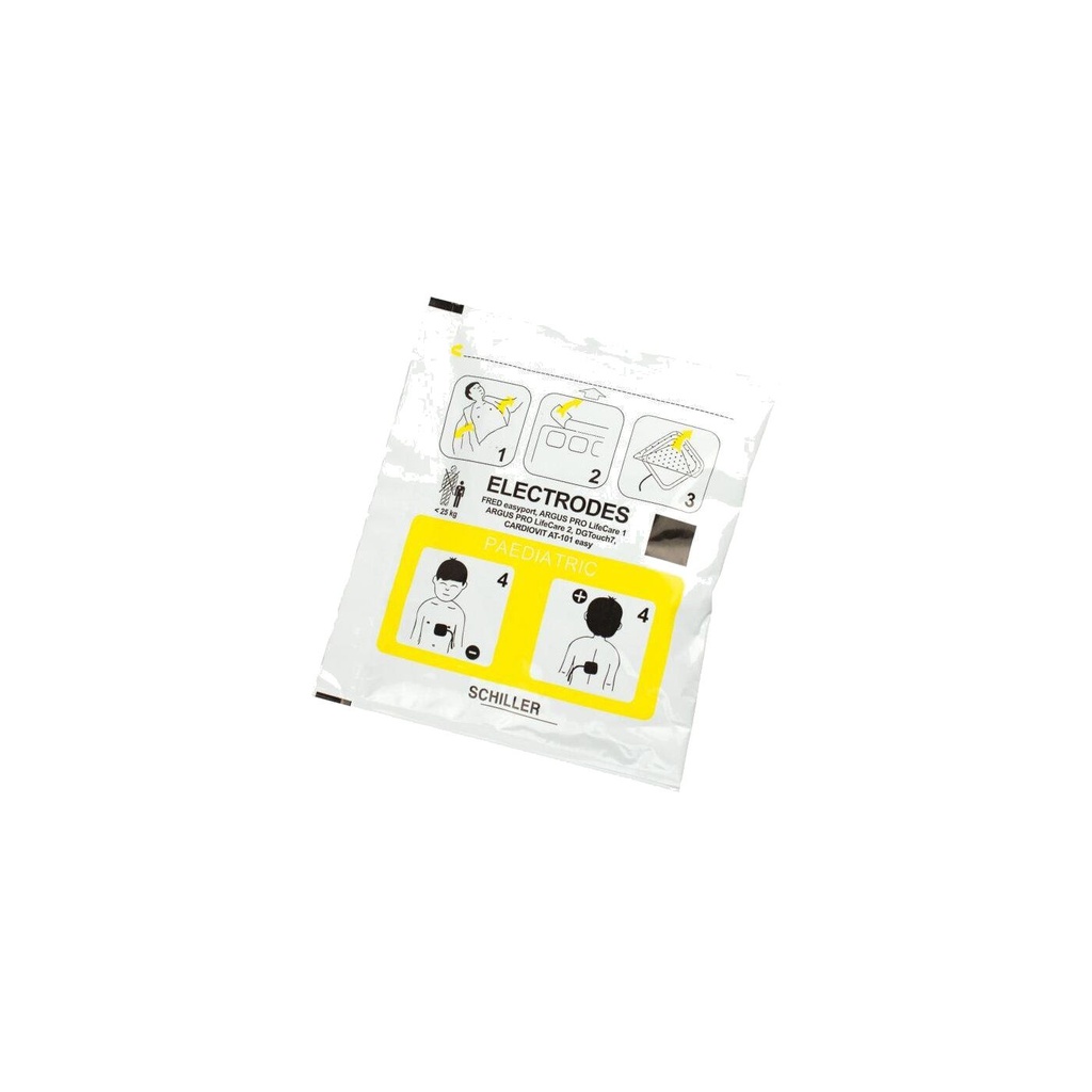 Elektroden Schiller FRED easyport Touch7 PA-1 LifeCare Kinder