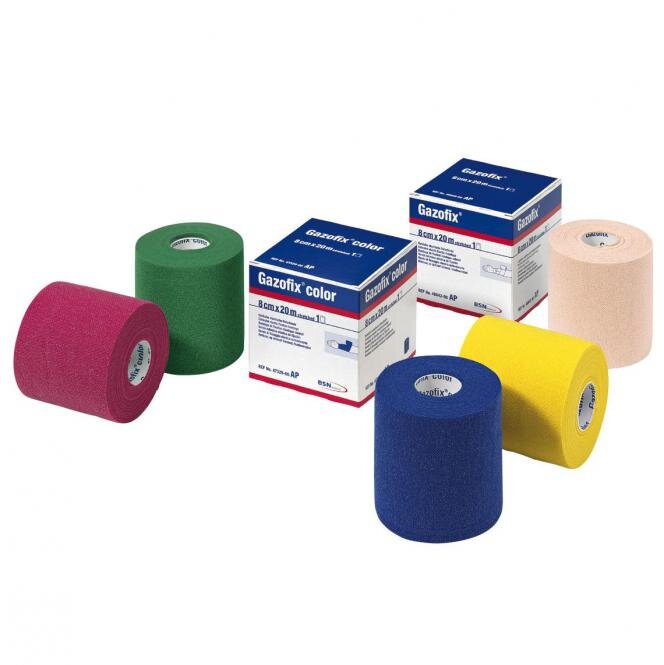 Gazofix Fixierbinde - grün - 6cm - 20m