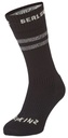 SealSkinz Runton - wasserdichte, mittellange Socke für kaltes Wetter mit Hydrostop - schwarz - S