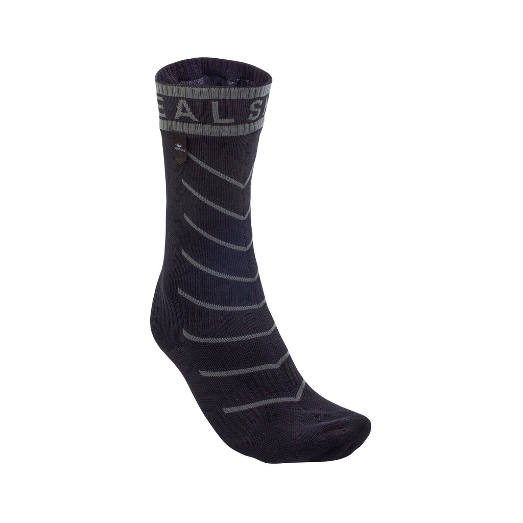 Sealskinz Sehr Dünne Pro MID Socke Schwarz - S